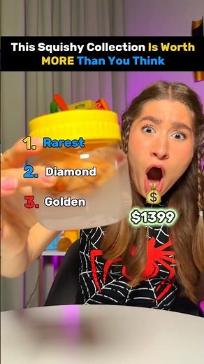 This Squishy Collection Is Worth More Than You Think💰🩷 #shorts #usa #squishy #rare