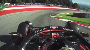 Ride onboard with Max as he secured pole position for Saturday's F1 Sprint! 🤩 | F1