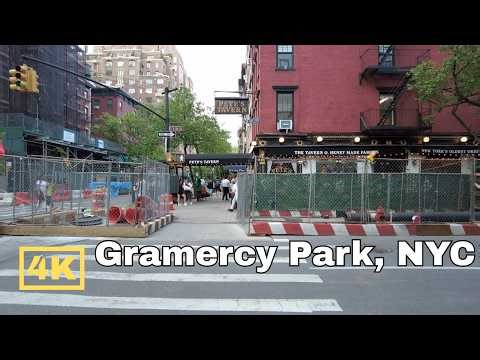 Walk Gramercy Park, NYC (Summer 2026) - 4K New York City Walking Tour
