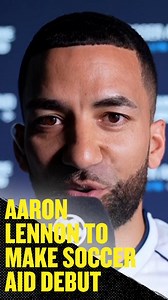 17K views · 43 reactions | Aaron Lennon will be making his debut for England at this year’s Soccer Aid, which takes place on Sunday 15th June at Old Trafford. You can buy your tickets here: https://www.socceraid.org.uk/tickets/ #socceraid #aaronlennon #oldtrafford #england | talkSPORT | Facebook