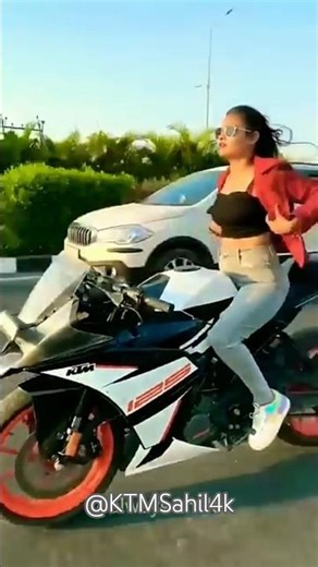 cute 🔥💯 | indian girls riding sports bike | bikes stunts racing girls sports bike status #shorts​
