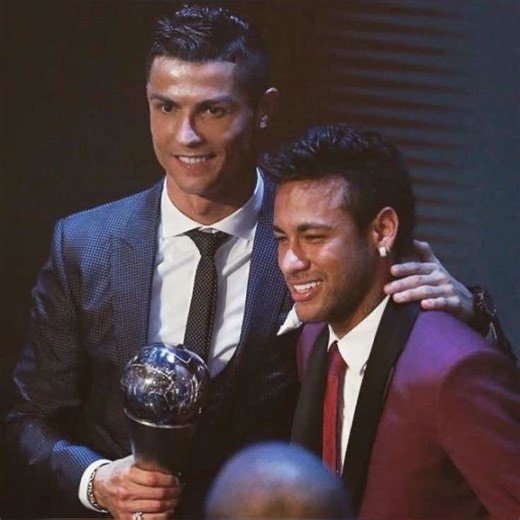 Neymar and Ronaldo mogged✅#neymar #fypシ #ronaldo #messi #psg