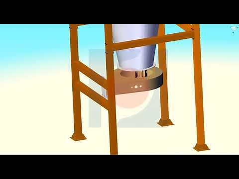 powder coating booth cyclone recovery installation steps