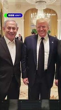 Why this image of Netanyahu, Trump and Musk is fake. #AI #BBCNews
