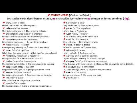 Stative Verbs Explained | English Grammar for B1 B2 C1 + EvAU Exam Tips