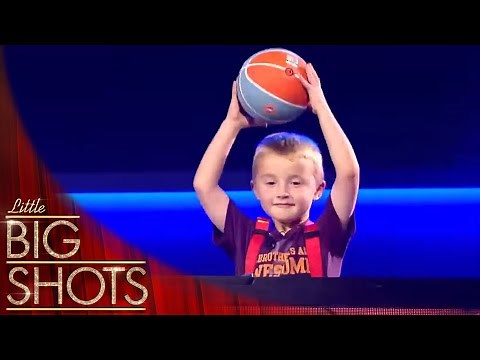 Trick Shot Titus The Basketball Wonder | Little Big Shots