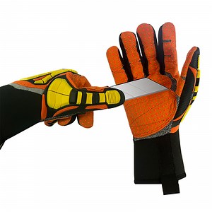 [Hot Item] Impact Resistant Gloves with Leather Reinforced Palm