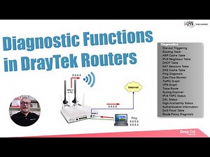 Webinar - Diagnostic Functions in DrayTek Routers