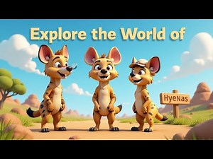 Explore the World of Hyenas | Fun Facts About Nature’s Laughing Hunters for Kids