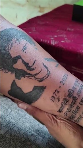 Zubee garg tattoos||zubeen garg face tattoo||mayabini ratir bukut
