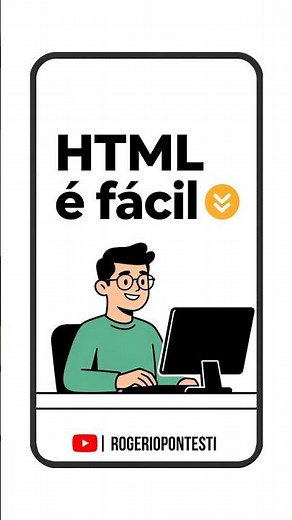 HTML é fácil… até o CSS chegar 😂 #tutorial, #tips, #iniciante, #html, #css, #programacao,