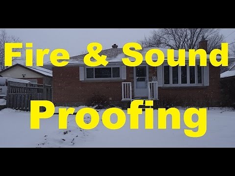 Rockwool Insulation - Fireproof and Soundproof your Basement Apartment (part 6of11)