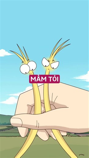 HOẠT HÌNH VUI NHỘN | Mầm tỏi #kienthuc #shorts #hoathinhtrungquoc #hoathinh3d #cartoon