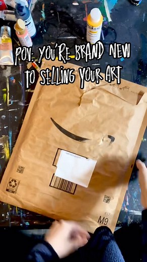 Elizabeth Londen • Art Marketing & Sales Mentor on Instagram: "I get both of these products on Amazon. They’re great. The arCHival sleeves are on sale for prime day! And I’m not joking about that rain stuff. I’ve had multiple packages go to Washington and the mailers arrive as mush because of the rain - BUT- the prints were PERFECT. If I could get a thick southern accent here and a tambourine to shout “PrAYZ THA LORd” I would. You will never catch me not using them. Also: The thank you cards jus