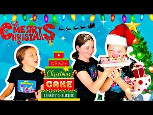 Christmas Cake Challenge with YouTube Families - The Wild Adventure Girls
