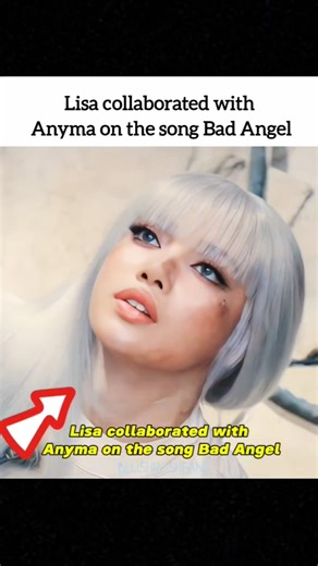 Lisa Collab song soon bad angel🥰 #lisa #lisashorts #lalisa #lisamanoban #shorts #shortsfeed