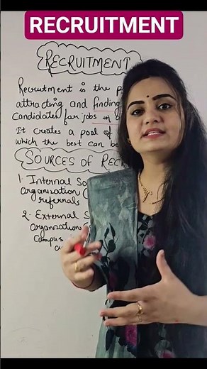 "What is Recruitment? | Meaning, Process & Importance | Class 11/12 Business Studies"