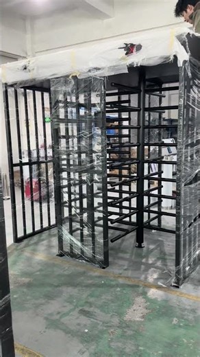 Bewell Fitness Barrier QR Code Access Control Stainless Steel 304 Turnstile#FullHeightTurnstile