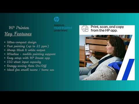 HP LaserJet M110w Review (7MD66F) – Best Wireless Black & White Printer for Small Teams