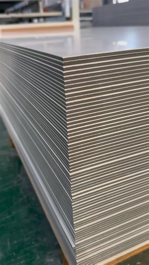 🧱 PVC Wall Panel – 5mm Thickness Freshly produced PVC wall panels from today’s production line. 5mm thickness, clean surface finish, and stable structure — ready for interior wall applications. Details matter when panels are used in real projects. #pvcwallpanel #wallpanel #productionprocess #buildingmaterials #factoryupdate | Xuzhou Tianfuda Plastic Co., Ltd.