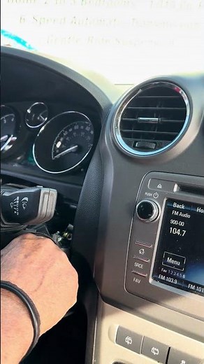 How to remove a key stuck in an ignition Chevy Captiva #mechanicspecial ￼