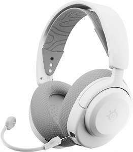STEELSERIES Arctis Nova 3X Bezprzewodowe, Nauszne, Dźwięk przestrzenny Biały Słuchawki - niskie ceny i opinie w Media Expert