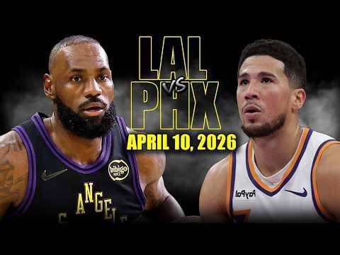 Los Angeles Lakers vs Phoenix Suns Full Game Highlights – April 10, 2026 | NBA Season