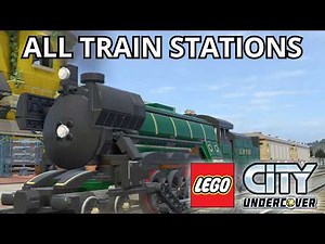 LEGO City Undercover – All 14 Train Station Locations | 100% Guide