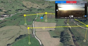 Cesium Supporting Remote Drone Operations and Unmanned Traffic Management with Sky-Drones