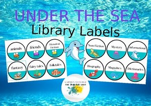 Under the Sea Labels