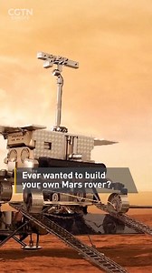 Ever wanted to build your own Mars rover? Read more: http://bit.ly/32s530u | CGTNEurope
