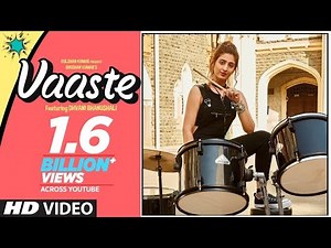 Vaaste Song: Dhvani Bhanushali, Tanishk Bagchi | Nikhil D'Souza | Bhushan Kumar | Radhika R, Vinay S