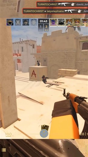 AIMLOCKING In BloxStrike... cheats? #roblox #csgo #robloxedit