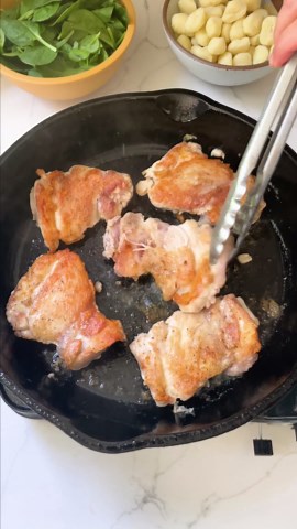 How to make creamy Tuscan chicken gnocchi