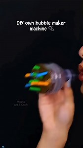 DIY own bubble maker machine 🫧 #reels #art #painting #facebookpageviral | Mukta easy drawing