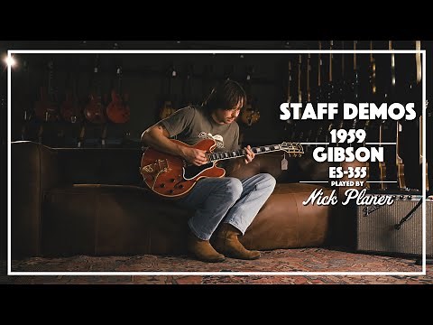 1959 Gibson ES-355 played by Nick Planer