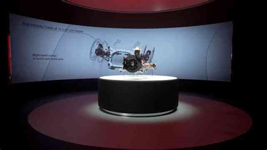 Ferrari's full electric had an advanced rear subframe and suspension