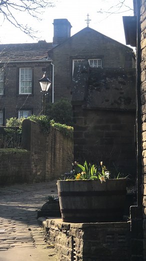 Sunny Moments at The Brontë Parsonage ☀️ #haworth #yorkshire #westyorkshire #emilybronte #charlottebronte #england #englishvillage #village #villagelife #countryside #northernengland | Christxan Jaemes Photography