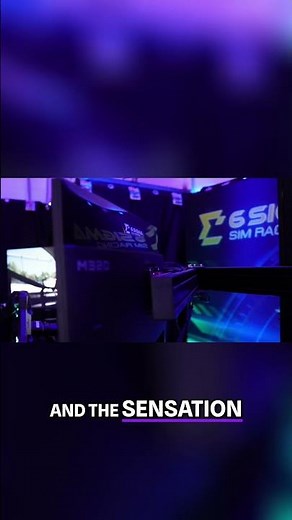 INSANE 6-DOF Full Motion Sim Racing Rig! #motionsimulator #simracing #6dof #simrig #mozaracing