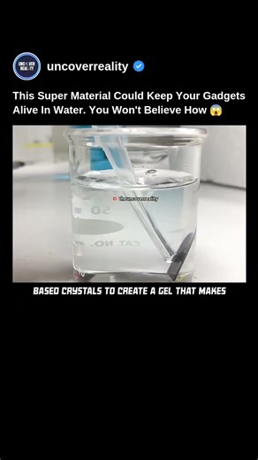 This Supermaterial Could Keep Your Gadgets Alive Underwater. Here's How #engineering #tech #shorts