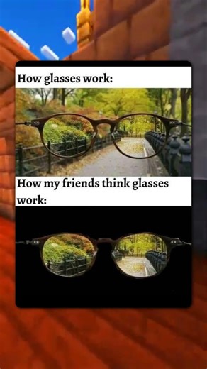 Do you have glasses? My friends have zero clue how vision works 🤓 #shorts #viralshorts