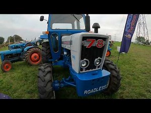 1978 Ford Roadless Ploughmaster 78 4.2 Litre 4-Cyl Diesel Tractor (78HP) British National Ploughing