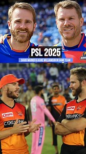 Kanet Williamson and David Warner join each other in PSL! Kane Williamson & Devid Warner Most Expensive Player In PSL 10 #KaneWilliamson #PSL2025 #PSLdraft #DavidWarner | Cricket Videos