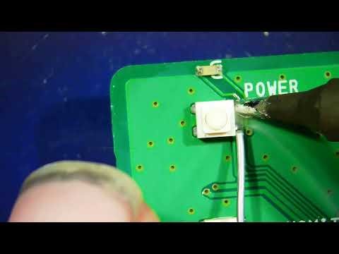 Icom ic 7300 power button replacement