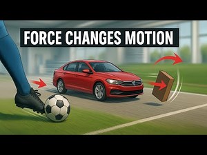 How Force Changes Motion ⚡ | Class 8 Physics Explained