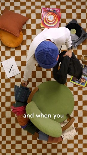 A chair for your laundry! 🪑 #kickstarter #design #homedecor #cleaning #inventions #furniture #shorts