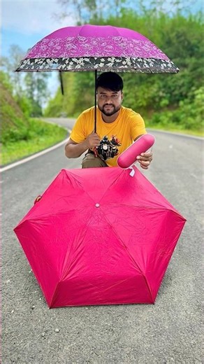 Stylish Duita Mini 3 Fold Pocket Size Umbrella Unboxing☂️