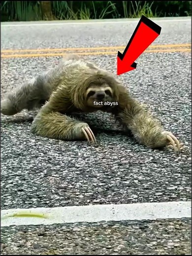 The World's Laziest Animal Sloth Facts#shorts