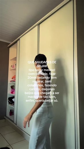 Saudades de Beijar Intensamente