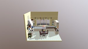 Coraline Other Mother's Kitchen - 3D model by poachy salt (@yantokki)